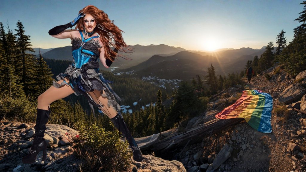 Drag queen Pattie Gonia prešla 160 kilometrov a vyzbierala tak milión dolárov pre prírodu