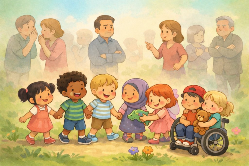 Deti nemajú predsudky. My ich učíme